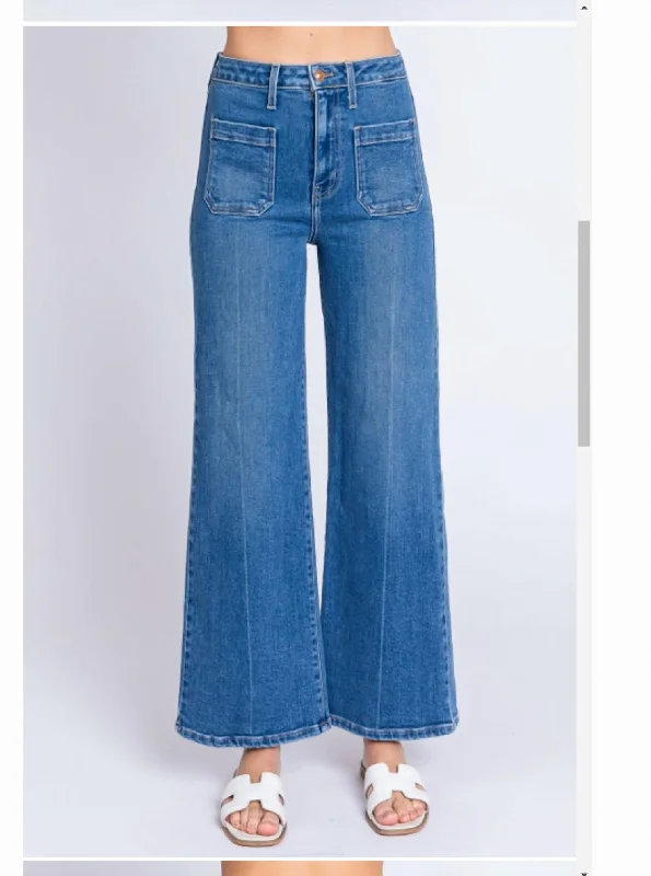 Closeout Lp278 Medium Sailer Front Patch Pocket In Med Wash