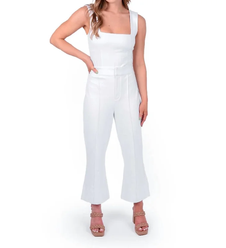 Reduced Price Saylor Pant In White Ponte