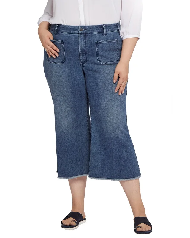 Deal of the Day NYDJ Patchie Caliente Wide Leg Jean
