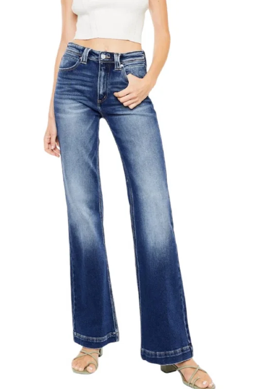 Weekend Savings Bonanza Alana Wide Bootcut Jean In Denim Blue
