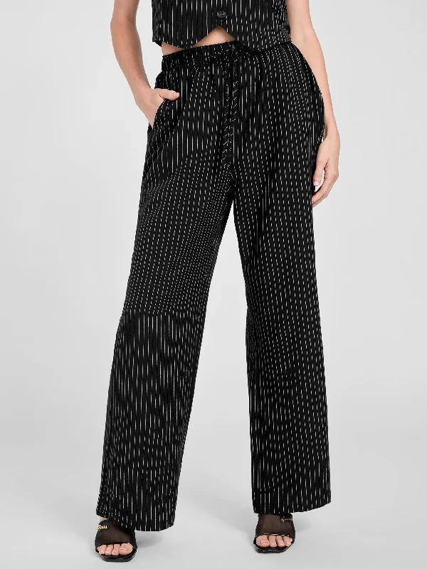 Act Fast Jemma Striped Pants
