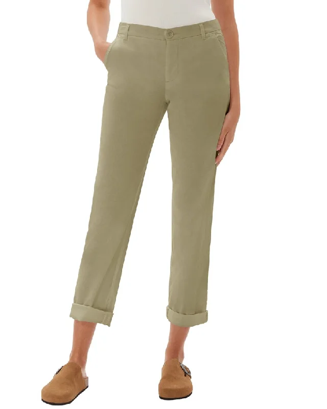 TIME-Limited Offer ecru Mitchell Roll Cuff Chino