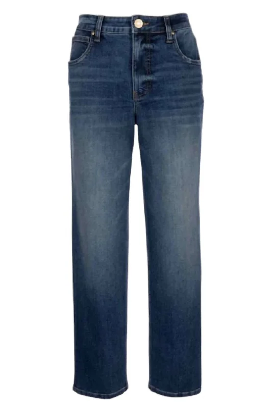 Shop and Save Women's Elizabeth High Rise Fab Ab Jeans In Dainty Wash