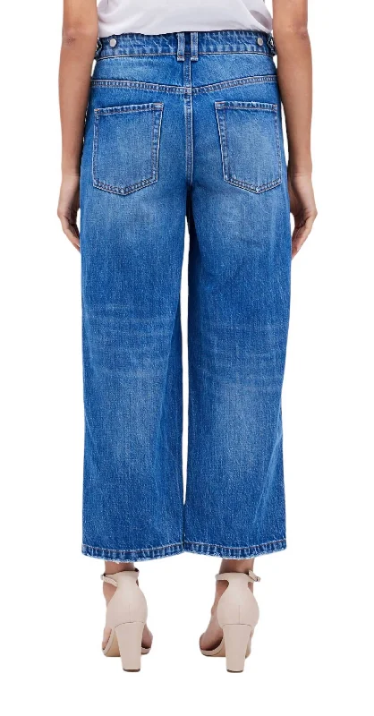 Best Choice Women's Caro Utility Jeans In Blue