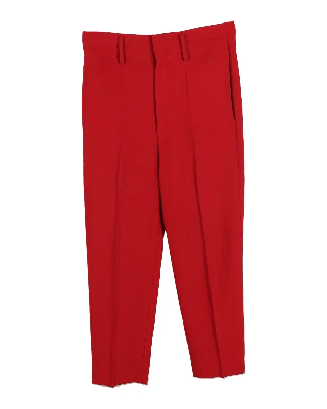Lowest Prices Isabel Marant Étoile Trousers in Red Cotton