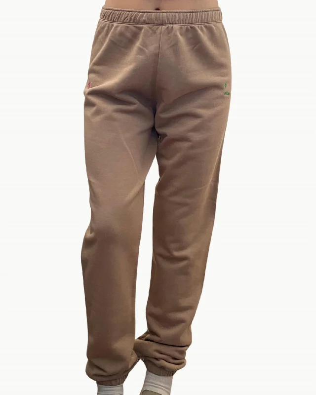 Weekend Bargains to Enjoy Women's Khei Jogger Pants In Caramel Brown Water