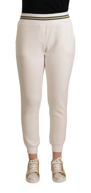 Act Fast Patrizia Pepe Chic  Mid Waist Jogger Women's Pants