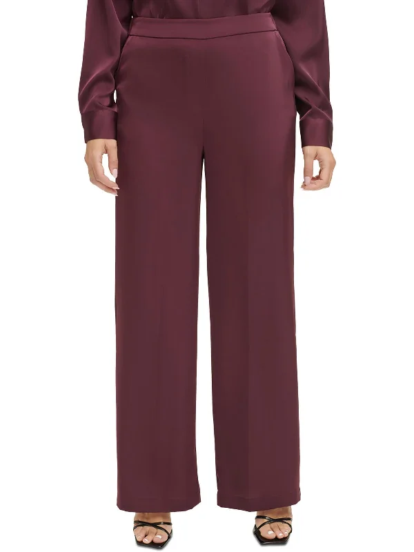 Special Offer Womens Comfort Waist Wide Leg Pants