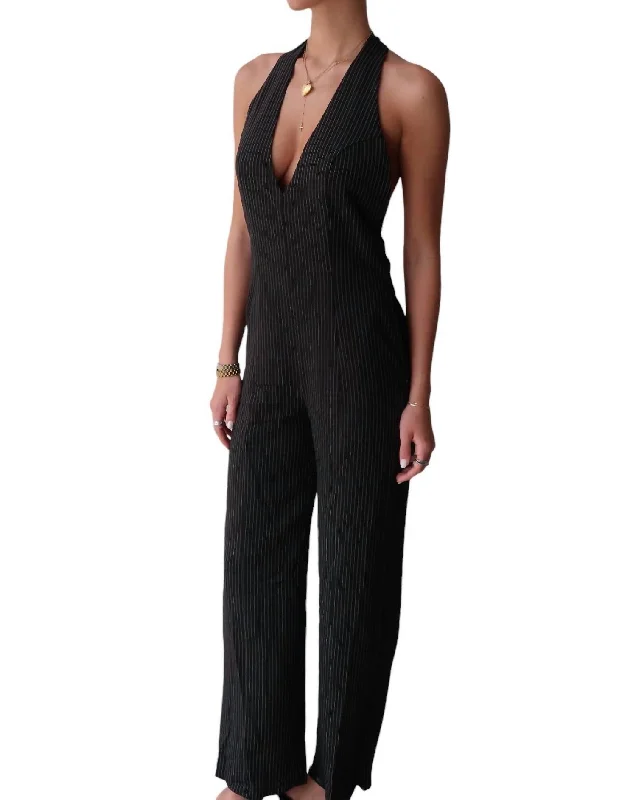 Weekend Bargains to Snag Reign Jumpsuit In Black