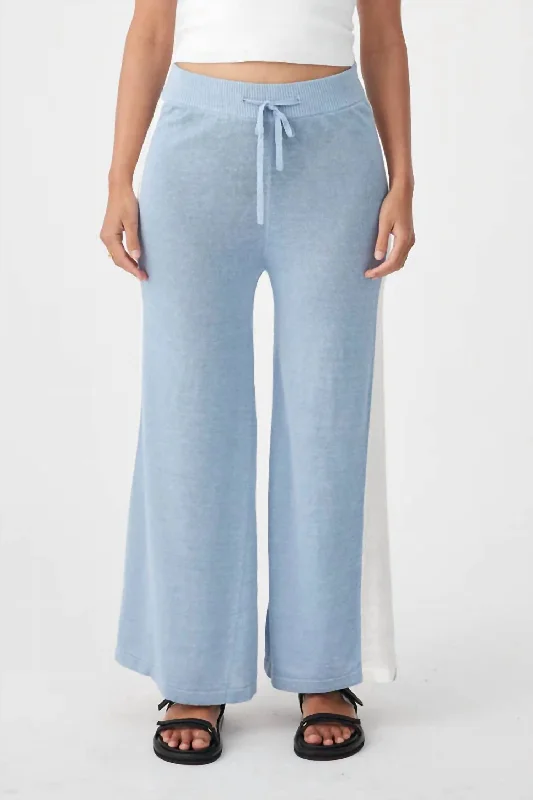 Limited Stock Larry Hose Pants In Sky/cream