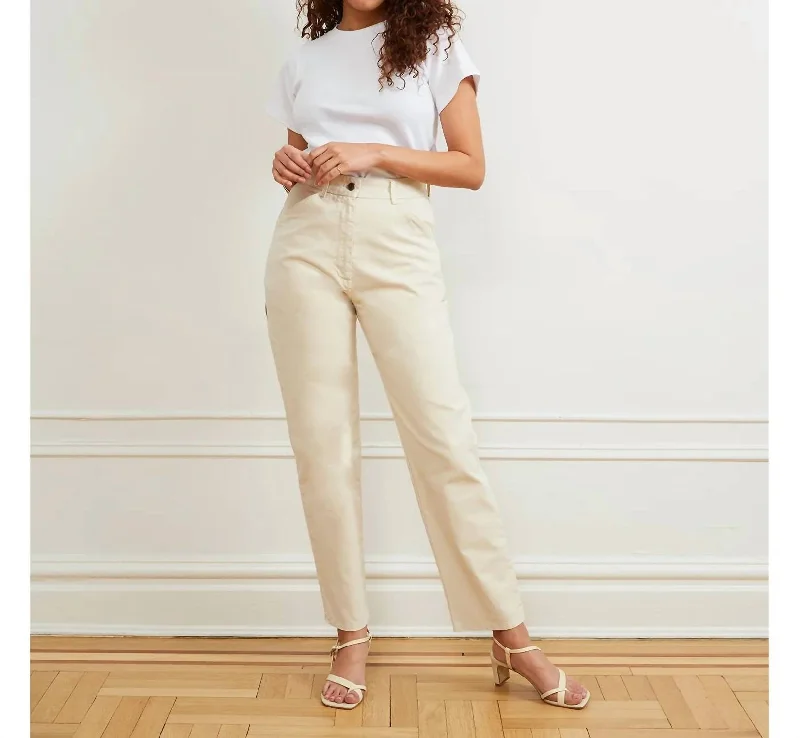 Deep Savings Agnes Pant In Ivory