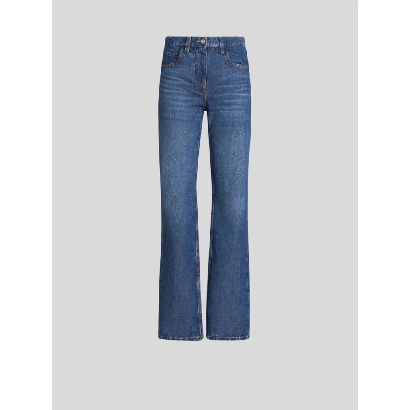 Discount Deals JEANS WITH EMBROIDERED POCKETS