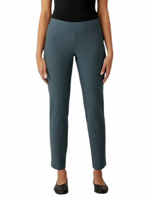 Sale Event Eilee Slim Ankle Pant In Ocean