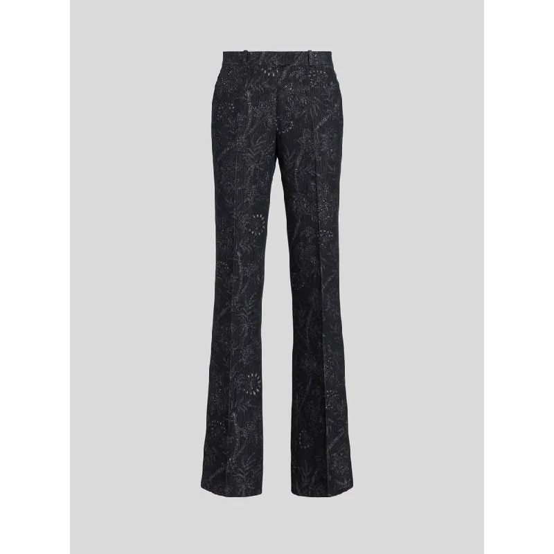 Weekend Discounts to Indulge In Tailored Jacquard Trousers