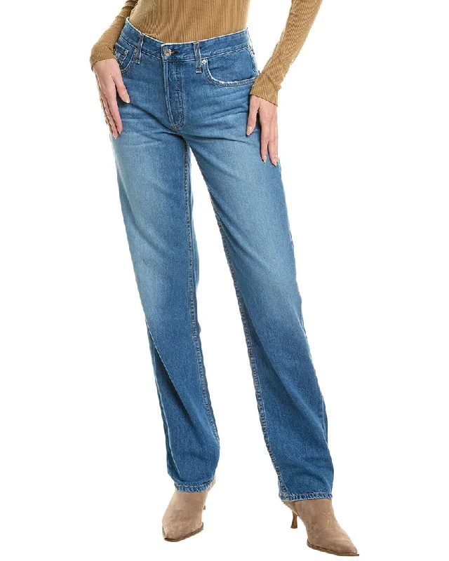 Steals and Deals rag & bone Piper Low-Rise Hermosa Straight Jean