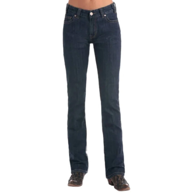 Unbeatable Deal Rock & Roll Cowgirl Juniors Boyfriend Jeans In Dark Wash