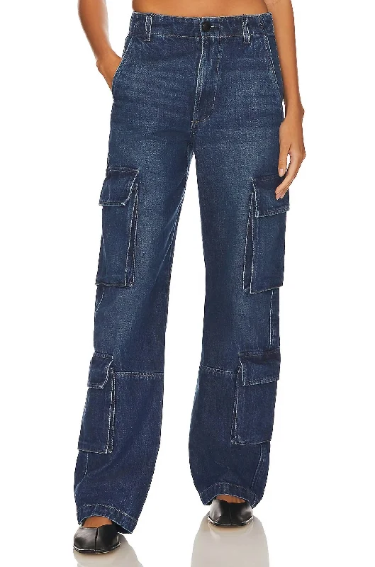 Steal Deal Delena Denim Cargo Jean In Alma