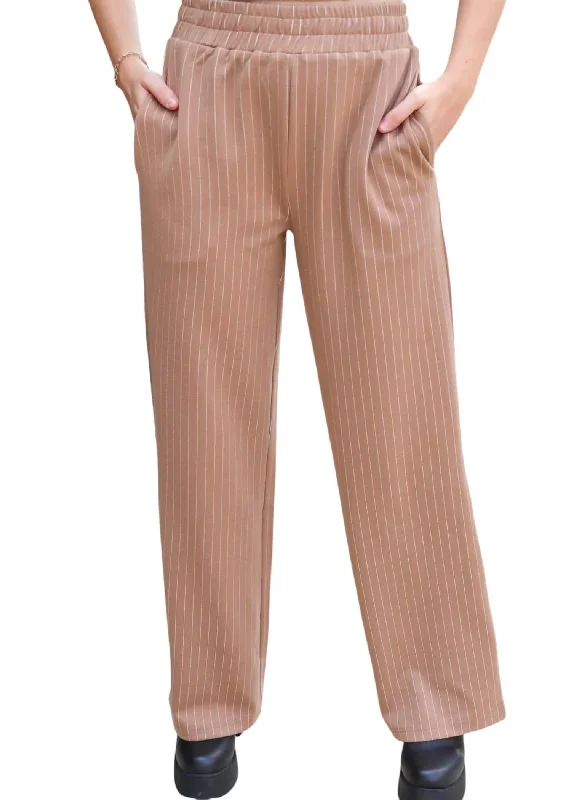 Weekend Offers That Dazzle Women's Go With It Wide Leg Pants In Mocha