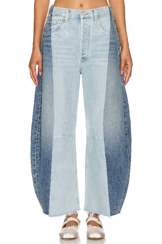 Extra Discount Pieced Horseshoe Jean In Fracture