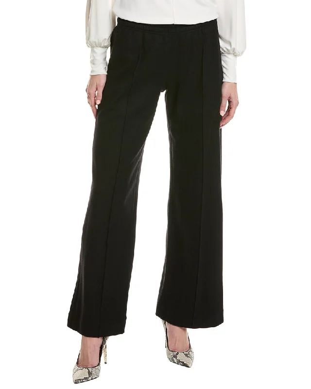 Act Now Vince Wide Leg Pull-On Wool Pant