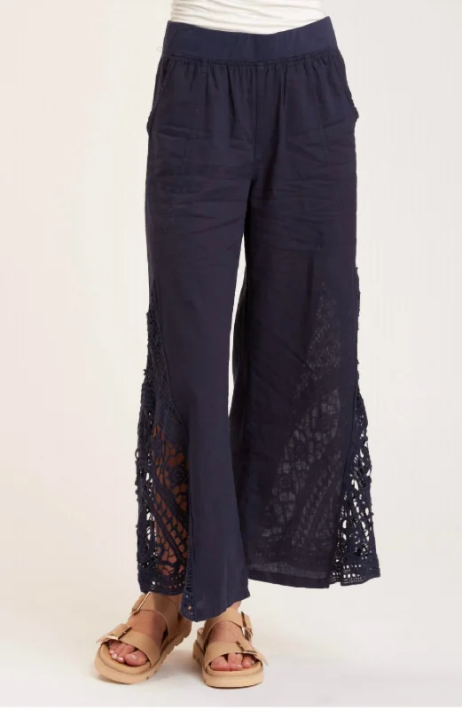 Weekend Specials to Relish Ismay Wide Leg Pants In Black