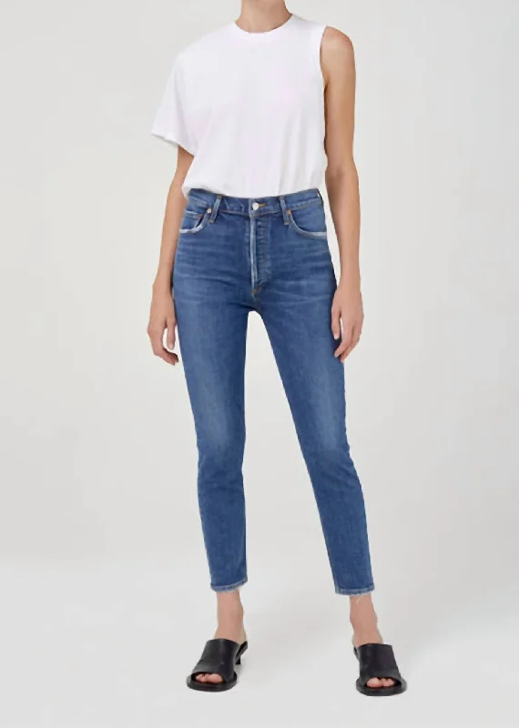 Instant Deal Nico High Rise Slim Fit In Cycle