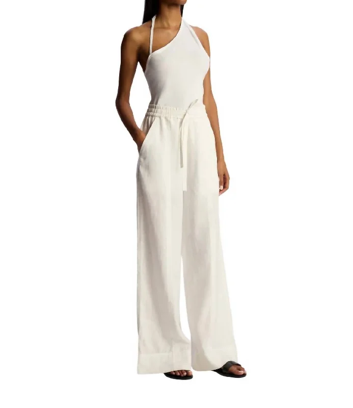 Weekend Specials to Savor Holden Wide Leg Pant In Cream
