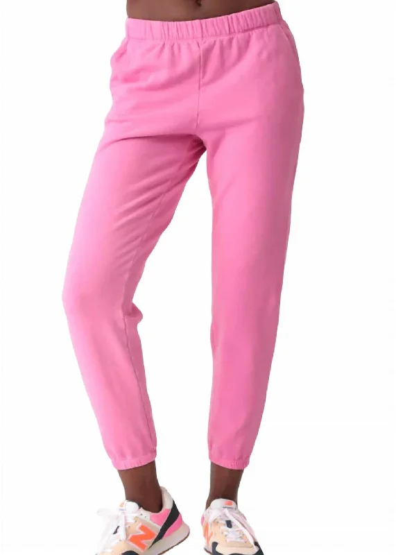 Instant Deal Siesta Sweatpant In Malibu Pink