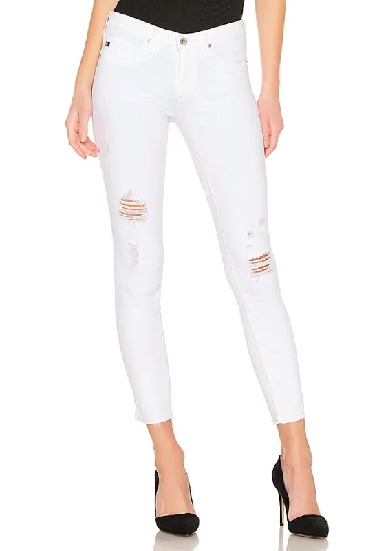 Weekend Specials You Can't Miss Legging Ankle Skinny Jeans In Rudimentary White