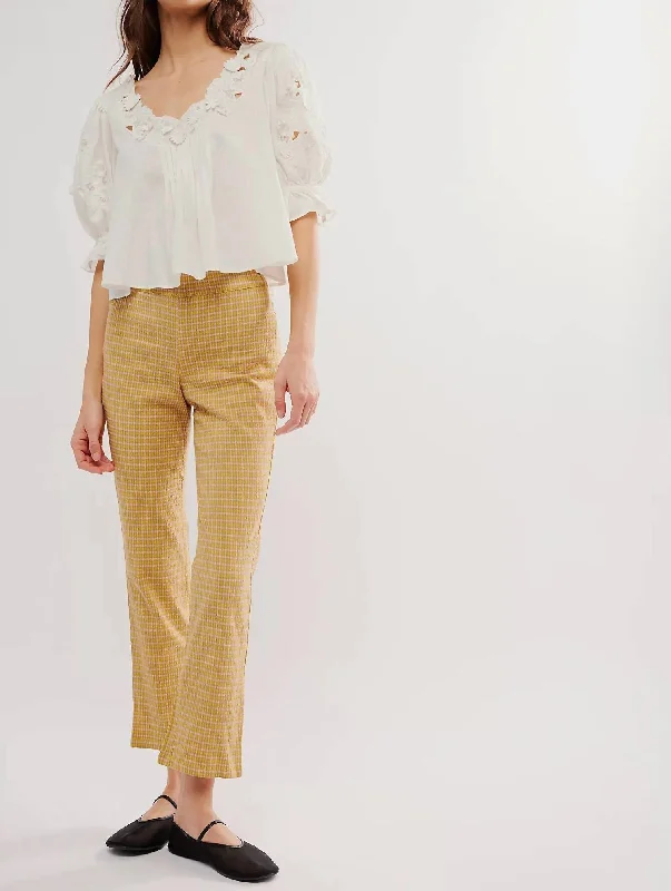 Time-Sensitive In My Feelings Slim In Yellow Combo