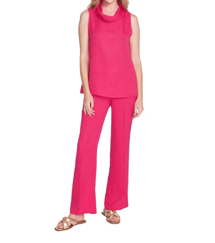 Unmissable Offer Full Leg Pull On Pant In Pink