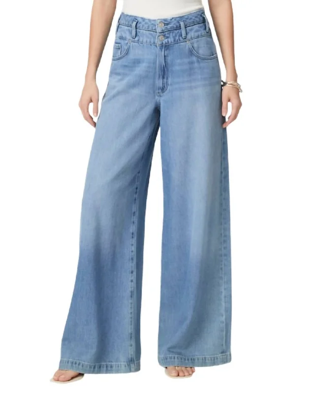 Midnight Madness Portia Wide Leg Jean In Enzo