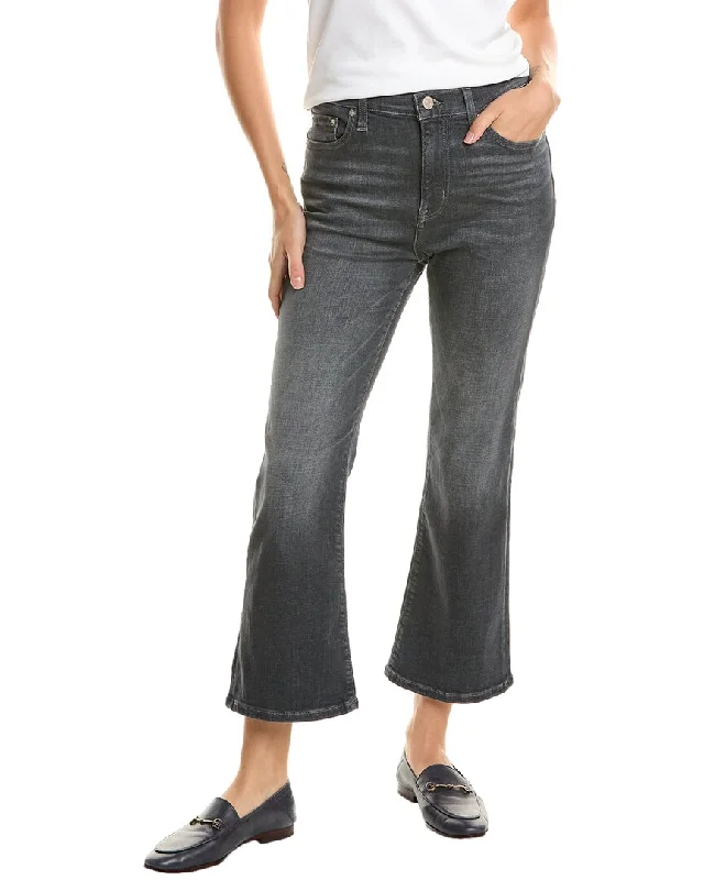Don't Wait Current/Elliott The Boulevard Graphite Crop Bootcut Jean