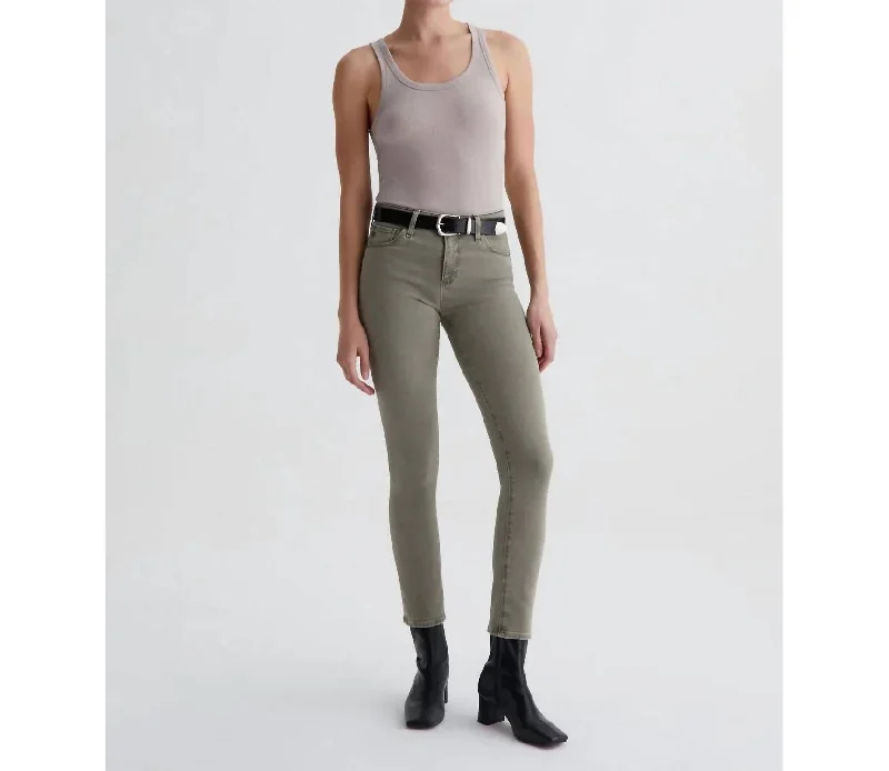 Savings Alert Prima Ankle Jeans In Sulphur Dried Parsley