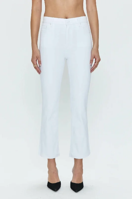 Crazy Savings Lennon High Rise Crop Boot In Cloud Vintage