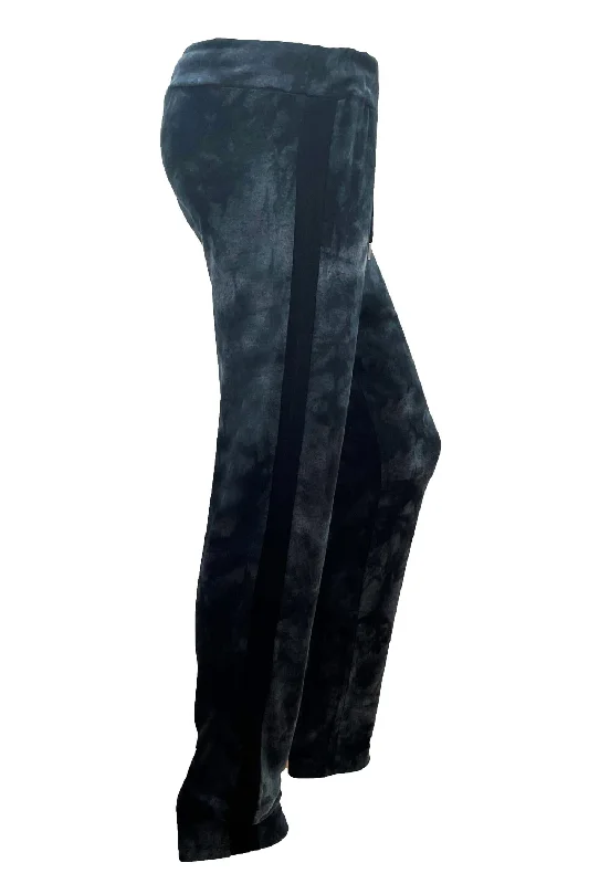 Lowest Price Tie Dye Track Jogger In Oil Black