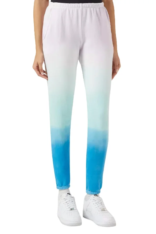 Big Deal Siesta Sweatpant In Lavender, Blue