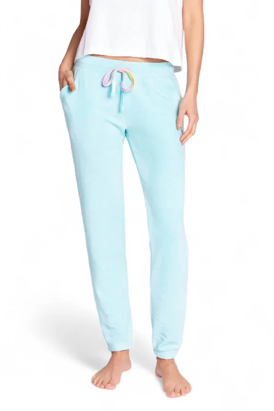 Holiday Sale Love Makes The World Lightning Sweatpant In Sea Spray