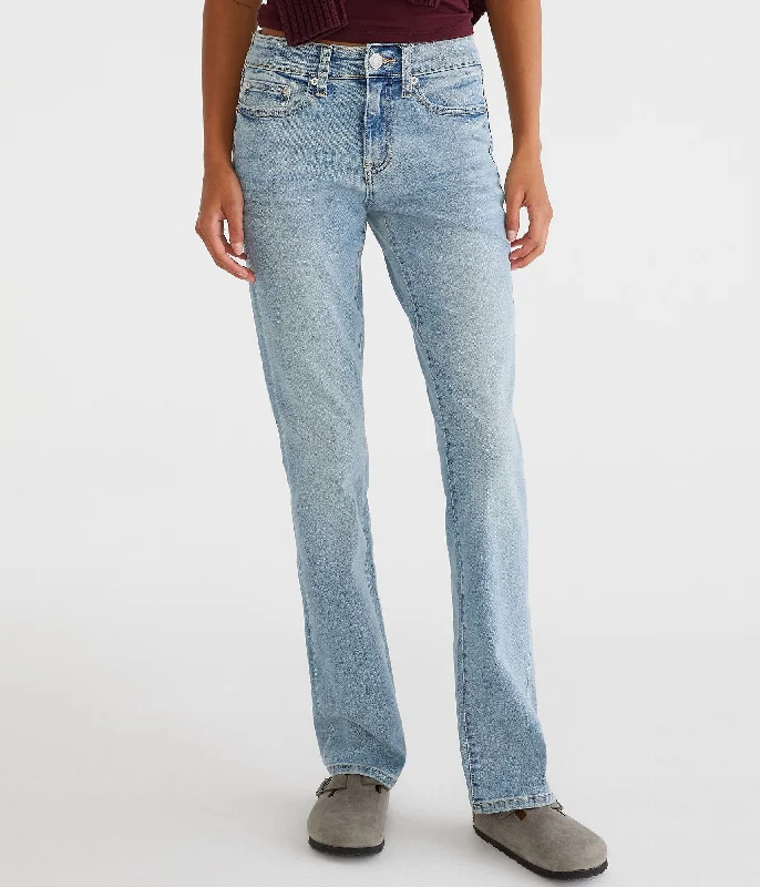 While Supplies Last Aeropostale Mid-Rise Bootcut Jean