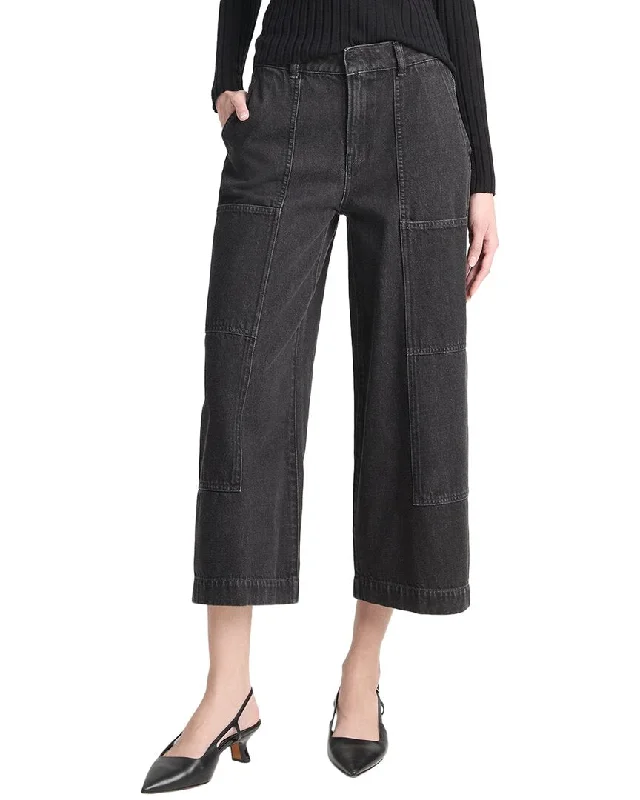 Weekend Deals That Thrill Vince Mid Rise Utility Crop Wide Pant