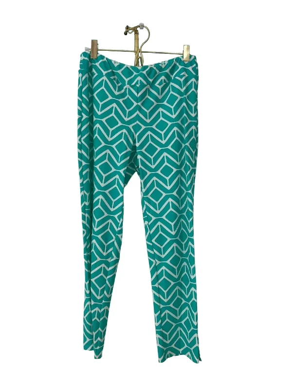 Big Discounts Lucia Pant In Sail Geo Seafoam