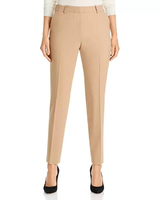 Major Deal Clinton Ankle Pant In Cammello Melange