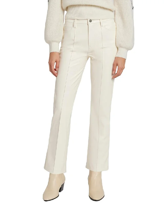 Mega Sale 7 For All Mankind High Waist Slim Kick Flare Cream Jean
