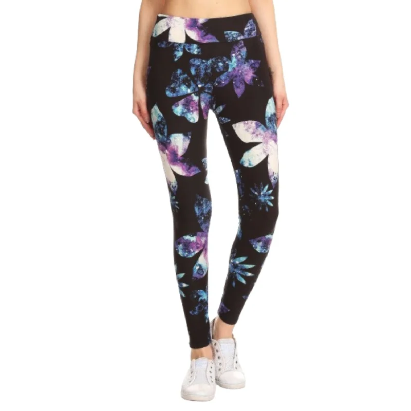 Weekend Offers That Impress Yoga Style Banded Lined Galaxy Silhouette Floral Print, Full Length Leggings In A Slim Fitting Style With A Banded High Waist Weekend Offers That Impress Yoga Style Banded Lined Galaxy Silhouette Floral Print, Full Length Leggings In A Slim Fitting Style With A Banded High Waist