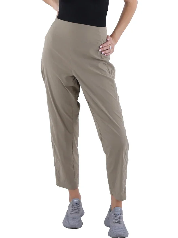 Shop and Save Womens High Rise UPF 50 Ankle Pants