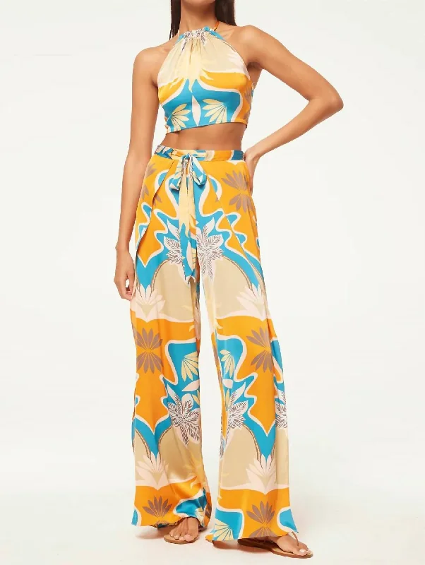 Savings Alert Kanna Wide Pants In Bain De Soleil