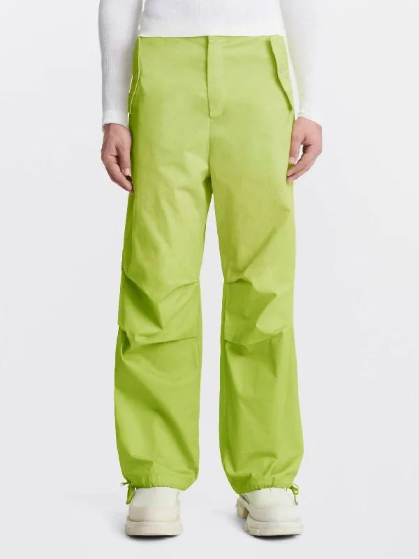 Today Only Sunfade Parachute Pant In Light Zest
