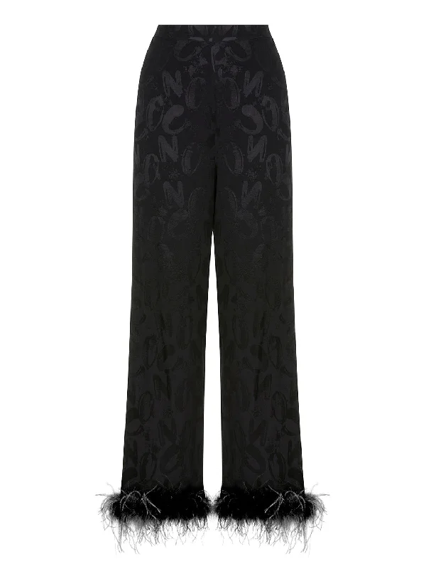 Price Drop Feathered Pants