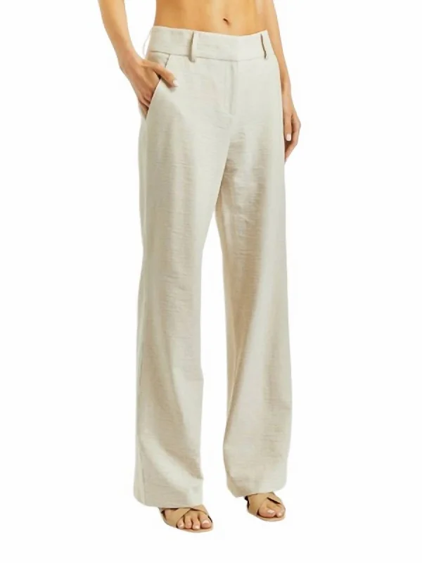 Reduced Prices Women's Juliette Trousers In Beige