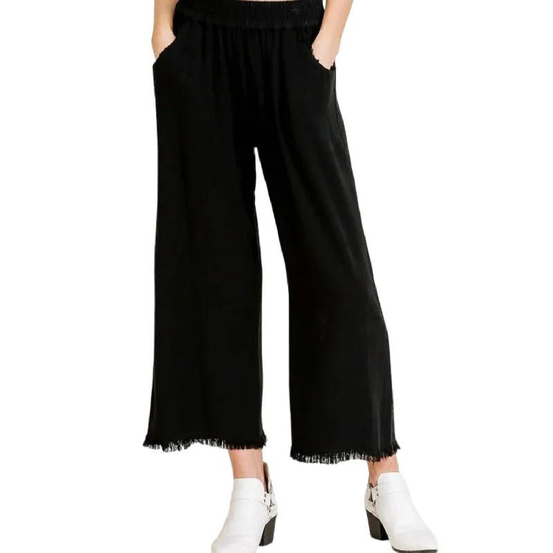 Bargain Prices Tamika Wide Leg Pants In Black